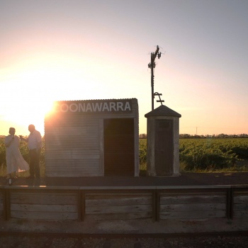 Brian and Ros Lynn at Coonawarra Siding